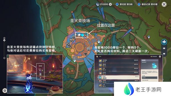 原神青蜜梅采集路线 青蜜梅采集路线图[多图]图片8